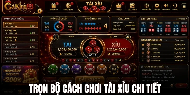 Cách Chơi Tài Xỉu