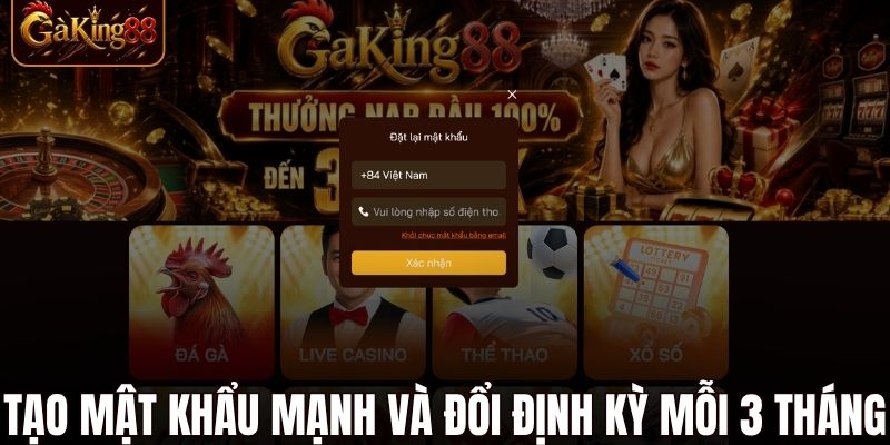 đăng nhập GAKING88